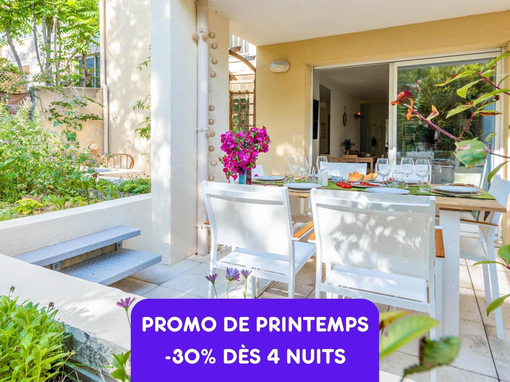 Bao Location - Ideal Pro & Groupe - Calme - Lumineux - Wifi - Terrasse - Jardin - Plage A 2Km - Proche Centre Ville, Gare, Commerces - Parking Prive Tolone Esterno foto