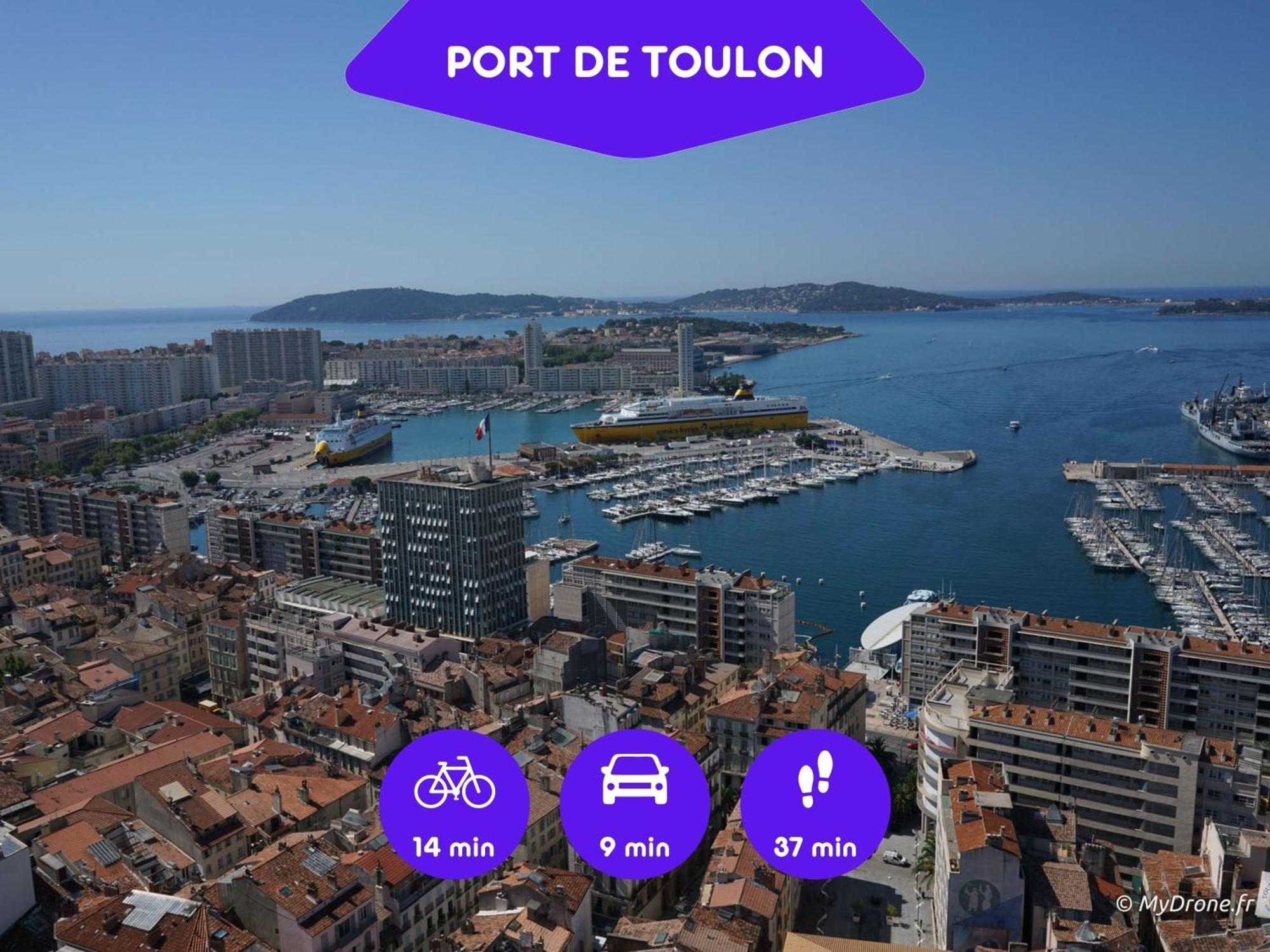 Bao Location - Ideal Pro & Groupe - Calme - Lumineux - Wifi - Terrasse - Jardin - Plage A 2Km - Proche Centre Ville, Gare, Commerces - Parking Prive Tolone Esterno foto